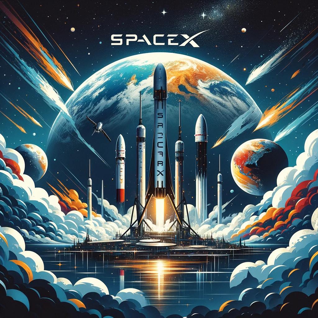 Cover Image for SpaceX: Bridging the Gulf Between Earth and Beyond